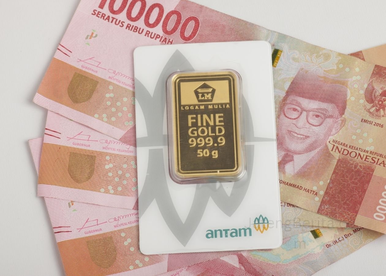 Harga Emas Pegadaian Naik, Antam Capai Rp2,782 Juta - JatengBerita.com