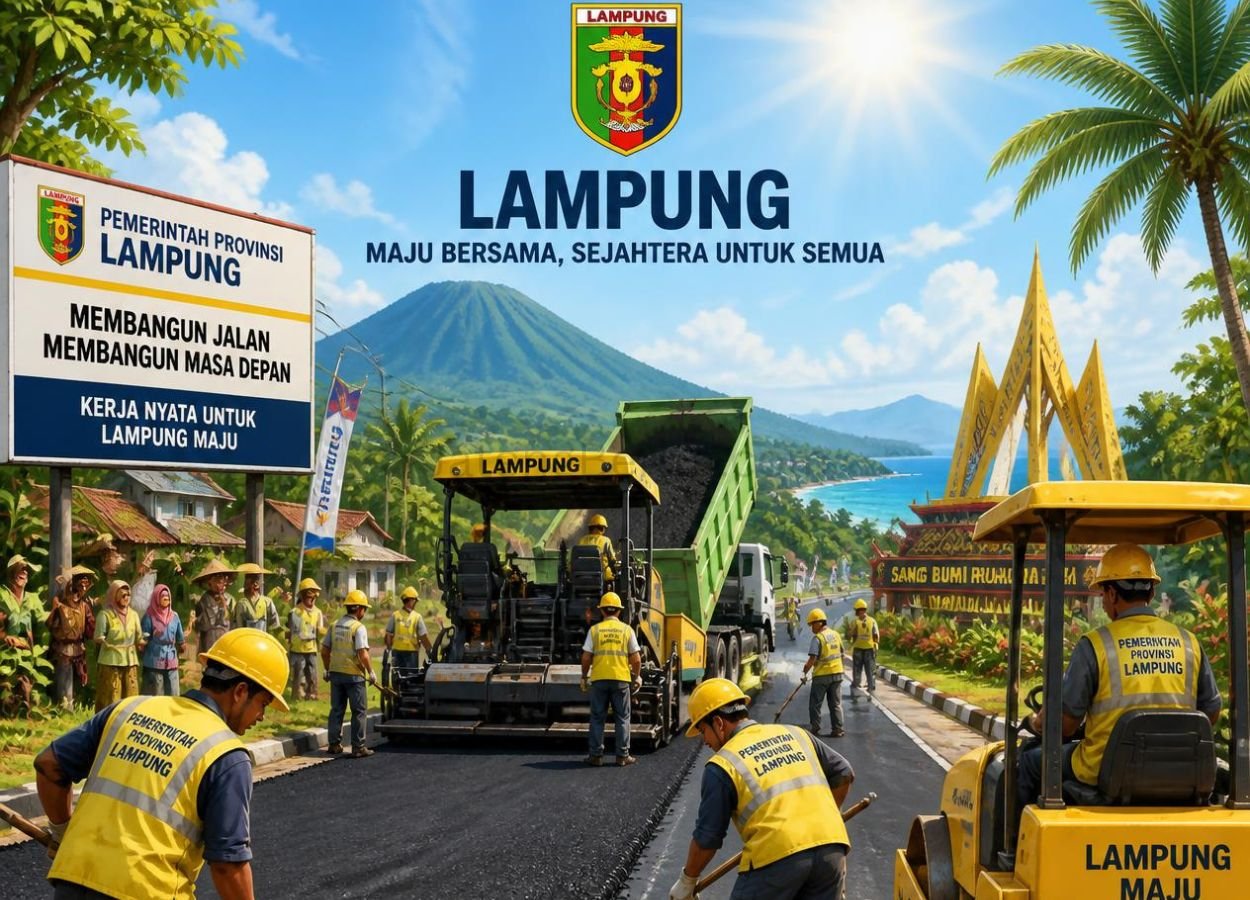 Pemprov Lampung Benahi Jalan untuk Percepat Proyek PSEL - JatengBerita.com